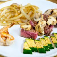 Filet Mignon · Tenderloin and mushrooms lightly seasoned and grilled to perfection.

*We are required by th...