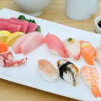 Sushi/Sashimi · An assortment of sushi and sashimi served with steamed rice.

*We are required by the Health...