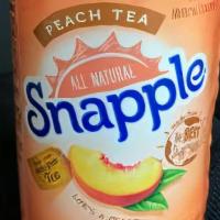 Snapple Peach Tea · 20 oz Bottle
