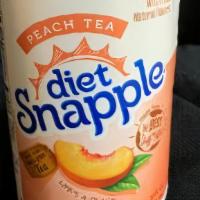 Snapple Peach Tea Diet · 20 oz Bottle