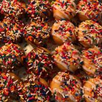 Mini-Doughnuts (48) · Up to 12 Flavors.