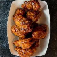 Boneless Chicken Wing Dinner · Our famous boneless wings tossed in your favorite sauce. Served with your side of choice