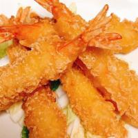 Tempura Shrimp (4) · Crispy Japanese-Style fried shrimp.