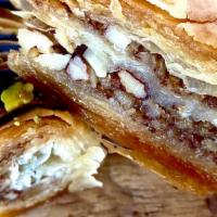 Baklava · Two pieces of Home-Made Baklava made with 
