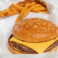 Double Cheeseburger Meal · Includes fries and choice of soda.