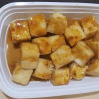 Fried Tofu With Satay Sauce · 