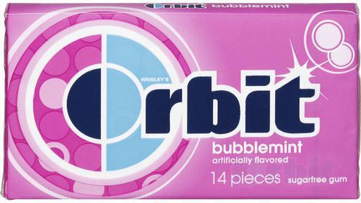 Wrigley'S Orbit Bubblemint, 14-Count · 1.41 Oz