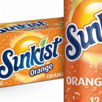 Sunkist Orange Soda - Pack Of 12 · 12 Oz