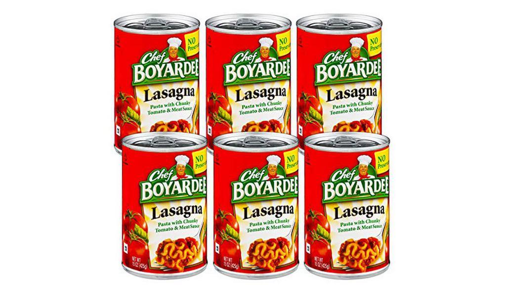 Chef Boyardee, Lasagna - Pack Of 6 · 16 Oz