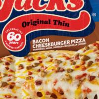 Jack'S Original Thin Crust Pizza Bacon Cheeseburger · 16.1 Oz