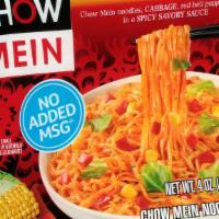 Nissin Chow Mein Premium Spicy Chicken Flavor Chow Mein Noodles · 4 Oz