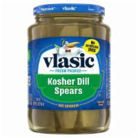 Vlasic Kosher Dill Pickle Spears · 24 Oz