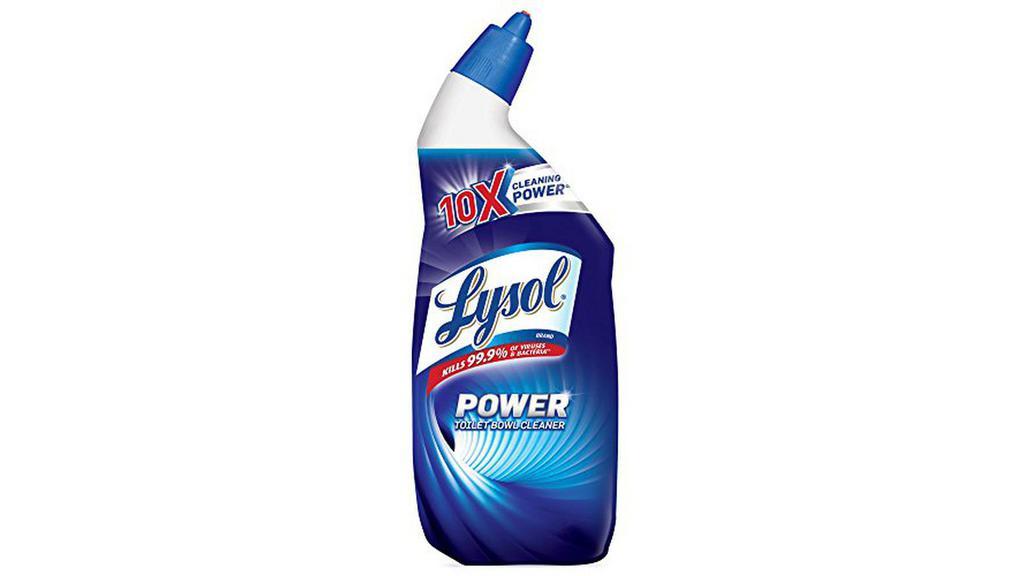Lysol Power Toilet Bowl Cleaner 10X Cleaning Power · 24Oz