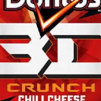 Doritos 3D Crunch Corn Snacks Chili Cheese Nacho · 6 Oz