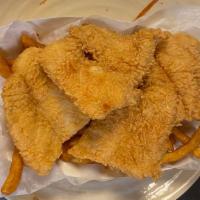 Fried Catfish / Tilapia Basket (3) · 