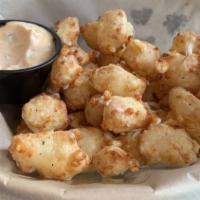Cheese Curds · Ellsworth curds, summit beer batter and Burb sauce.