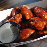 Boneless Chicken Wings  · All white meat boneless wings.  Plain or with your choice of  buffalo, bbq, Sriracha dry rub...