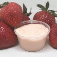 Fresh Strawberries  · Fresh strawberries and strawberry cream cheese fruit dip