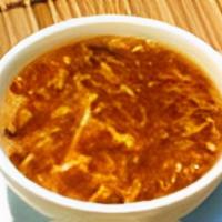 Hot & Sour Soup (Large) · Spicy.