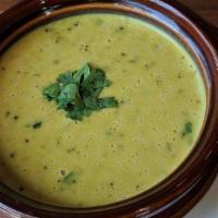 Dal (Lentil) Dhaniyaka Soup · Gluten-Free, Vegan.