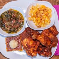 4 Piece Fried Chicken (Fix Ya A Plate) · Brined, pressure fried, choice of regular or ghost pepper; always gluten-free.Includes choic...