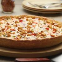 Shahi Paneer Pizza Twist · This pizza has our signature butter sauce, masala paneer, fresh mushrooms, crisp red onions,...