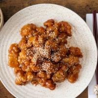 Sesame Chicken · Most popular. Come a with side of white rice.