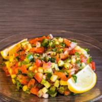 S4 Coban Salad 10 Oz · Vegetarian. Tomatoes, cucumbers, lettuce, red onions, parsley and mint. Drizzled with lemon ...