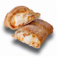 Cheese Calzone
 · Pizza sauce, Parmesan cheese, ricotta cheese, cheddar cheese, and our cheese mix.