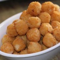 Cheese Balls · Fried pepper jack cheese served with our Famous Ranch