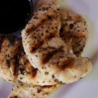 Grilled Flavored Lips · Charbroiled tender strips smothered with your choice of sauce