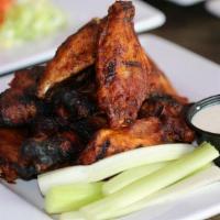 Charred Wings (3P) · Just like our Original Wings with the extra step of char broiling to sear in the flavor