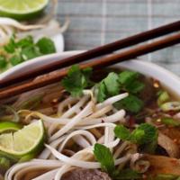 Pho · Choice of chicken, beef or veggie.