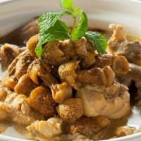 Chicken With Mushroom Stew · 
