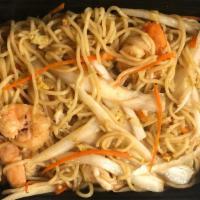Yaki Soba · Thin Stir-fried buckwheat noodle.