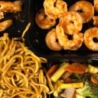 Hibachi Shrimp · All dinners include clear broth soup hibachi noodle hibachi vegetable 2 shrimp osaka shrimp ...