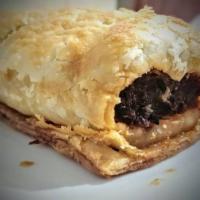 Sausage Roll · Ground pork sausage seasoned with our house blend of spices, wrapped in a flaky and buttery ...