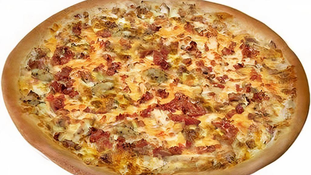 Mini Chicken Bacon Ranch · Ranch Dressing, Chicken, Real Bacon. Pieces, Cheese Blend