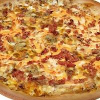Crazy Chicken Bacon Ranch · Ranch Dressing, Chicken, Real Bacon. Pieces, Cheese Blend