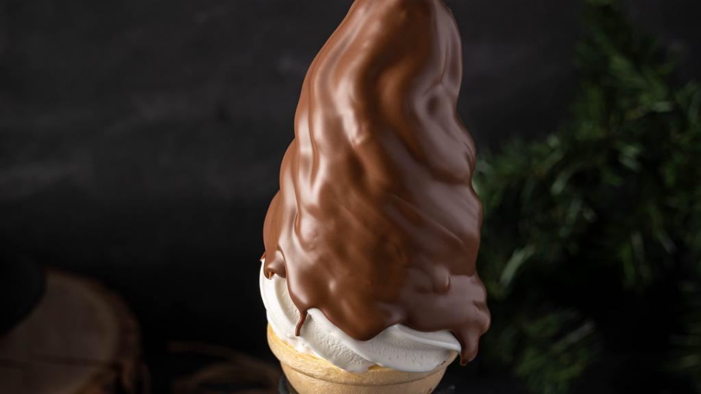 Belgian Chocolate Cone Ice Cream · 