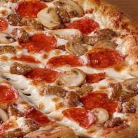 Create Your Own (Large) · Create a pizza with your choice of delicious crusts, sauces and ingredients. Flavor up for f...