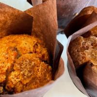 Chocolate Chip Banana Bread · Our Bestselling Chocolate Chip Banana Bread Muffins ! 
With HUGE chunks of dark chocolate