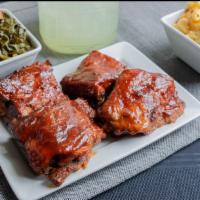 Pork Rib Tip Dinner (4Pcs)  · Our sweet and smokey pork rib tips are baked for hours until tender in our house BBQ seasoni...