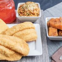 Ocean Perch (3Pcs) · Fried golden brown and delicious ocean perch fillets in our special cornmeal breading mix. I...