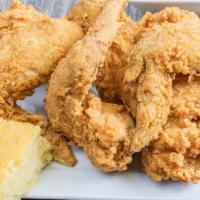 Chicken Wings (30 Pieces) · Fried golden brown and delicious chicken wings in our special house recipe flour breading mix.