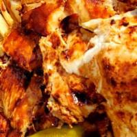 Chicken Scallop With Fries / سكالوب دجاج مع بطاطا · 