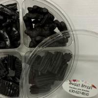 Licorice Sweet Mix - Black · Licorice is imported and we order small quantities often. Selections include finnska, kookab...