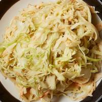 Coleslaw · Cabbage, Carrots, Mayo, Apple Cider Vinegar, Celery Seed