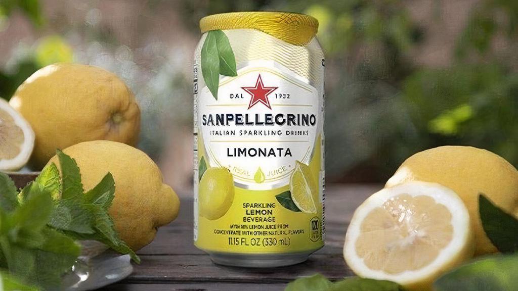 San Pellegrino Sparkling Lemon · Classic Italian lemon sparkling soda