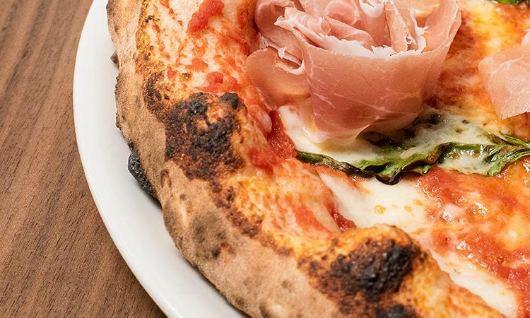 Margherita With Speck · Our Margherita with smoked prosciutto